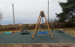 Новая детская площадка появилась в калужской деревне