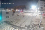 Момент ДТП с протаранившими скорую военными на джипе в Белгороде попал на видео