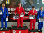 Калужские бойцы завоевали медальный комплект на чемпионате и первенстве ЦФО