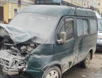 На улице Достоевского в Калуге столкнулись два автомобиля