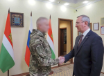 Владислав Шапша передал гуманитарную помощь бойцам 4-го калужского батальона