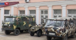 Из Калужской области на фронт отправились квадроцикл и две машины с подарками (видео)