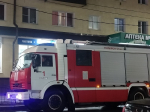 В Калуге загорелась входная дверь