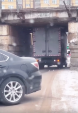 В Балабанове в тоннеле застрял грузовик