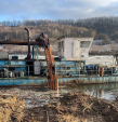 В Ферзиковском районе водитель экскаватора погиб в воде