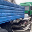 В Калужской области произошло ДТП с участием 3-х грузовиков и 2-х легковушек