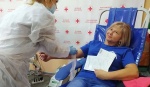 В региональном отделении «Красного Креста» прошла традиционная акция «Путь донора»