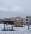 Детская площадка появилась у строящейся поликлиники в Калуге