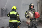 В Калужской области после падения беспилотника загорелось строение на промпредприятии
