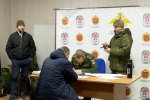 Ещё одна группа добровольцев отправилась на СВО (видео)