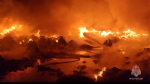 Пожар на площади 1200 квадратов тушили в Жуковском районе