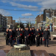 К Вечному огню на площади Победы возложили цветы