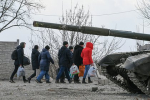 Из украинских Сум эвакуируют вывезенных через границу жителей Курской области