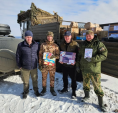 Очередную партию гуманитарных грузов из Дзержинского района доставили нашим бойцам в зону СВО