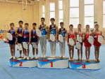Команды калужских гимнастов стали \