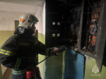 В одном из многоквартирных домов Калуги загорелся электрический щит