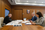 Владислав Шапша встретился с министром строительства и ЖКХ РФ Иреком Файзуллиным