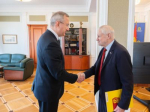 Владислав Шапша провел рабочую встречу с Сергеем Мироновым