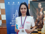 Шахматистка Анна Голубова завоевала серебряную медаль чемпионата ЦФО