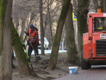 Пескосоляную смесь постепенно заменят на реагенты в Калуге