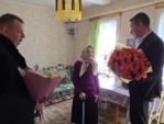 В Малоярославце труженицу тыла поздравили со 103-летием