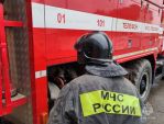 Два человека пострадали во время пожара в калужском магазине
