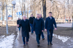 Владислав Шапша посетил социально значимые объекты города Людиново
