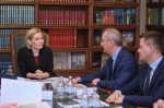 Владислав Шапша провел рабочую встречу с Ольгой Любимовой