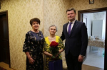 В Калуге депутаты Городской Думы поздравили ветерана ВОВ с 90-летием