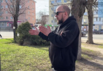 Арбористы обнажат шейки каштанам в сквере Медсестер