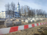 До конца сентября в Людинове планируют благоустроить территории у Дворца культуры, фонтана и на набережной