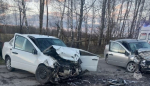В Калужской области один человек погиб после столкновения двух автомобилей LADA