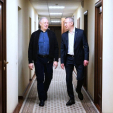 Владислав Шапша встретился с руководителем Федеральной службы по ветеринарному и фитосанитарному надзору Сергеем Данквертом
