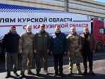 20 тонн гуманитарной помощи из Калужской области доставили в Курск