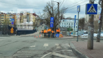 Начались работы по организации двухстороннего движения на ул. Достоевского
