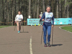 Ежегодные соревнования по северной ходьбе прошли в Калуге