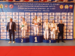 Ангелина Демёхина – серебряная призёрка первенства ЦФО по дзюдо