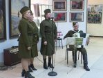 Выставку на военную тему \