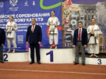 Медальный комплект каратистов «Вымпела» в Питере