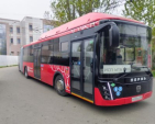 В Калугу привезли на тестирование автобус-«гармошку»