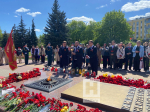 Частички Вечного огня с калужской Площади Победы передали в районы области