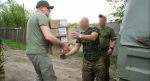 Большую партию гуманитарной помощи доставили калужане на Донбасс