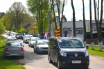 В Юхнове состоялся автопробег по боевым местам
