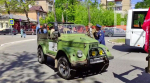 Автопробег на военных автомобилях прошел по центру Калуги