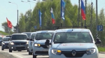 В Калужской области прошёл автопробег с посещением воинских захоронений (видео)