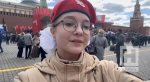 Калужанка передает «привет» с Красной площади