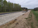 В Барятинском районе продолжается ремонт автомобильной дороги