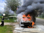 В Калужской области за сутки сгорело четыре автомобиля