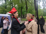 Калужане смогли погрузиться в атмосферу пионерии
