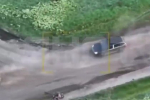 Появились детали боя в зоне СВО на Porsche Cayenne в составе российских штурмовиков